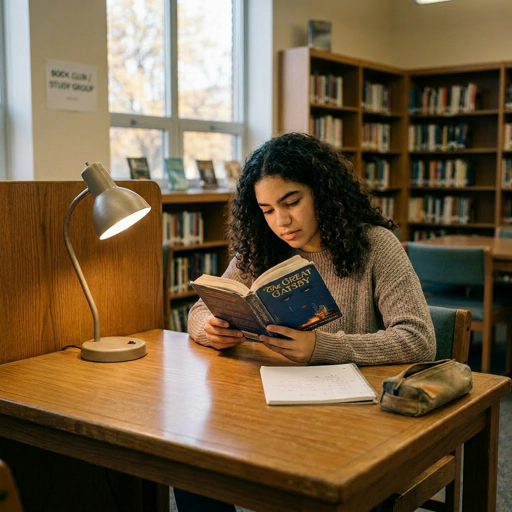 Remove extra books from her desk